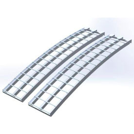 Aluminum Ramp Pair, 2500 lb Capacity, 76"L x 12"W