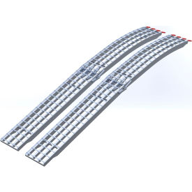 Aluminum Folding Ramp Pair, 1500 lb Capacity, 120"L x 12"W