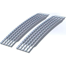 Aluminum Ramp Pair, 10000 lb Capacity, 76"L x 16"W