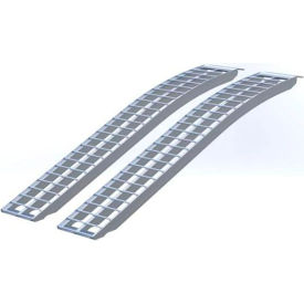 3000 lb Capacity, 89"L x 12"W, Aluminum Ramp Pair