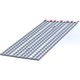 Bifold Aluminum Motorcycle Ramp, 1500 lb Capacity, 82"L x 48"W