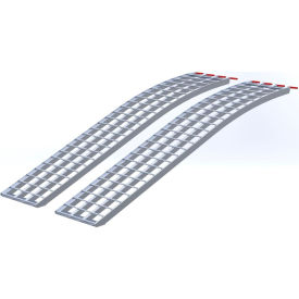 Aluminum Ramp Pair, 1500 lb Capacity, 89"L x 16"W