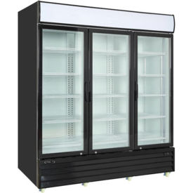 Refrigerated Merchandiser, Triple Grab Door, 75 Cu. Ft.