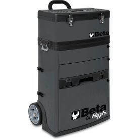 2-Module Rolling Tool Chest w/ Detachable Tool Box, 19-1/2"W x 13-3/16"D x 36-1/4"H, Gray