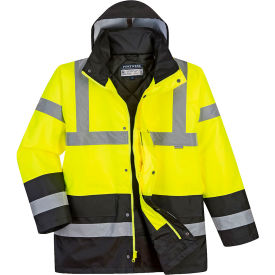 Winter Parka, S, Hi-Vis Yellow/Black