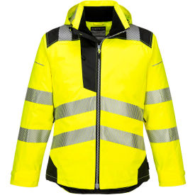 Hi-Vis Winter Jacket, ANSI Type R Class 3, 2XL, Yellow/Black