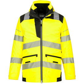 Hi-Vis Breathable 5-In-1 Jacket, ANSI Class 3, M, Yellow/Black