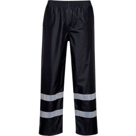 Classic Iona Enhanced Visibility Rain Pants, M, Black