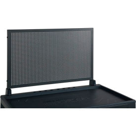 Perforated Panel For Tool Cabinet, 25-3/8"W x 22-3/4"D x 2-1/2"H, Black