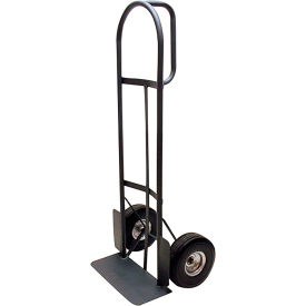 Steel Frame Hand Truck, D-Handle, 800 Lb., Black