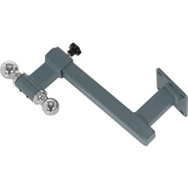 Adjustable Single Side Hook Double Ball Hitch Mount For E-Tug Models