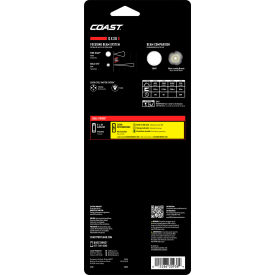 GX30 Waterproof Dual Power Flashlight, Black