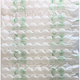 AirPulp PlantWave Roll, 8 Chamber, Perforated at 6", 16"W x 1200'L, 0.8 Mil, White, 1 Roll