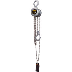 CX Manual Mini Hand Chain Hoist, 1 Ton Capacity, 10' Lift