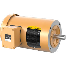 Motor, C-Face Footless, 2HP, 3475RPM, 3PH, 60HZ, 145TC, TEFC, F1