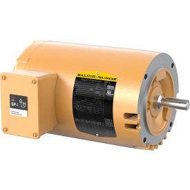 Motor, C-Face Footless, 1HP, 3450RPM, 3PH, 60HZ, 56C, OPEN, F1, N