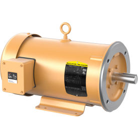Motor, C-Face with Feet, 5HP, 3475RPM, 3PH, 60HZ, 184TC, TEFC, F1