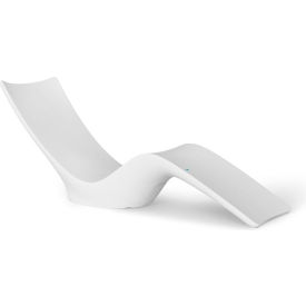 Ledge Lounger Autograph Chaise, White