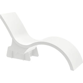 Ledge Lounger Signature Chaise Deep Safeguard, White
