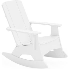 Ledge Lounger Mainstay Adirondack Rocker, White