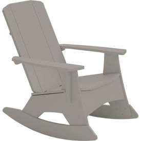 Ledge Lounger Mainstay Adirondack Rocker, Gray