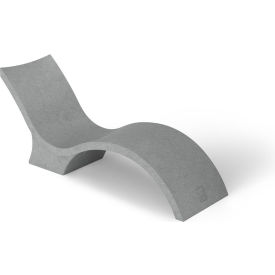 Ledge Lounger Signature Chaise Deep, Granite Gray