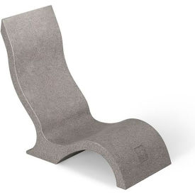 Ledge Lounger Signature Chair, Granite Gray