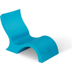 Ledge Lounger Signature Low Back Chair, Light Blue
