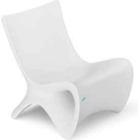 Ledge Lounger Autograph Chair, White