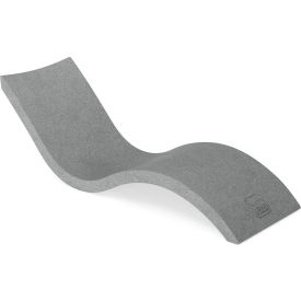Ledge Lounger Signature Chaise, Granite Gray