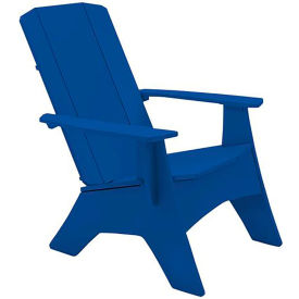 Ledge Lounger Mainstay Adirondack, Regular, Ready To Assemble, Navy Blue