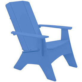 Ledge Lounger Mainstay Adirondack, Regular, Ready To Assemble, Sky Blue