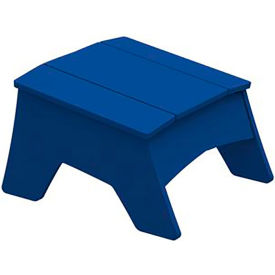 Ledge Lounger Mainstay Adirondack Ottoman, Navy Blue