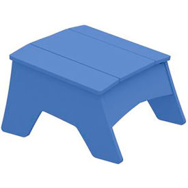 Ledge Lounger Adirondack Ottoman, Sky Blue