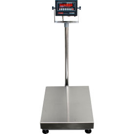 NTEP Bench Scale with LED Indicator, 20" x 16" Platform, 400 lb x 0.05 lb