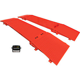 84" x 32" Heavy Duty Axle Scale with LED Indicator, 60000 lb x 10 lb