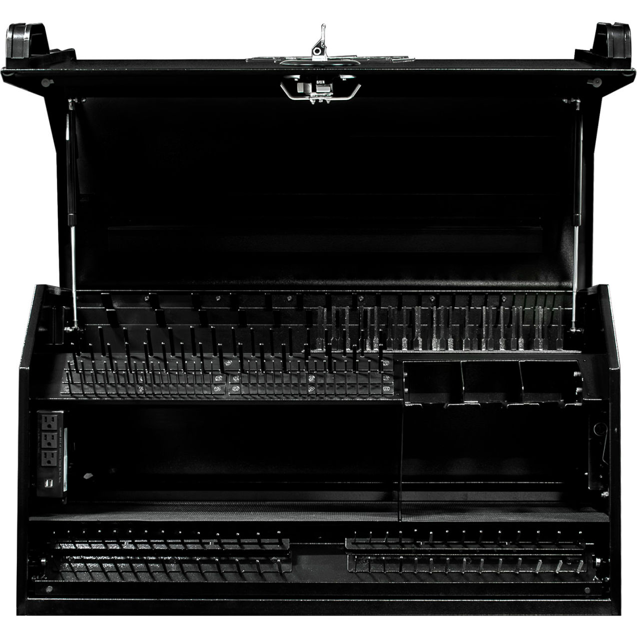 Portable Workstation, 41"W x 22-5/8"D x 36-5/8"H, Textured Black