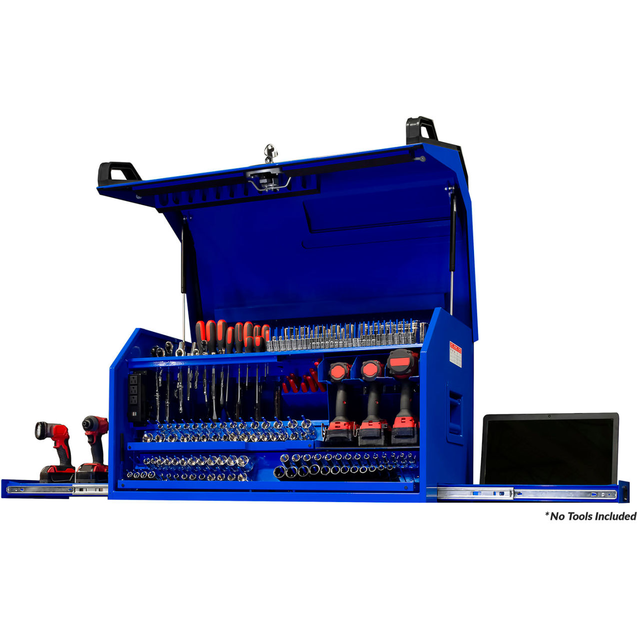 Deluxe Portable Workstation, 41"W x 26-1/2"D x 23-5/16"H, Gloss Blue