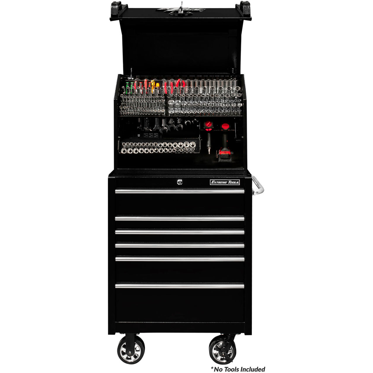 Portable Workstation & Roller Cabinet Combo, 30-1/4"Wx25"Dx66-1/8"H, Textured Blk