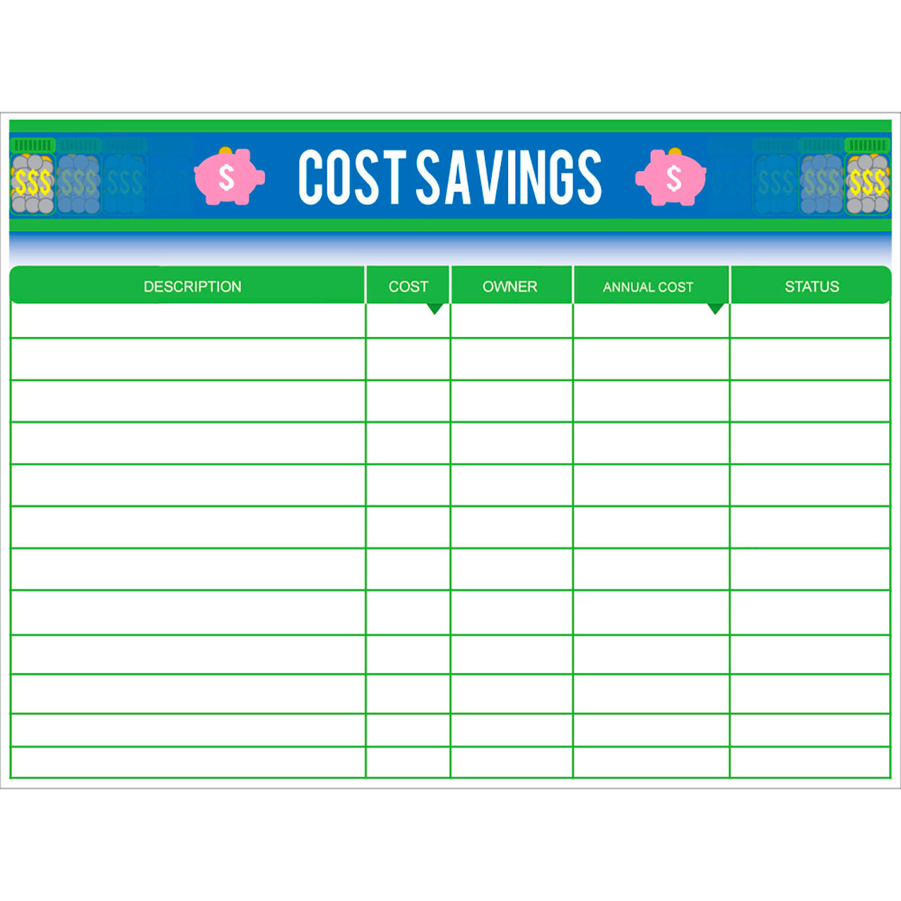 Acrylic Dry Erase Board Contractor Cost Savings, 1/8" Thick, 48"W x 36"H