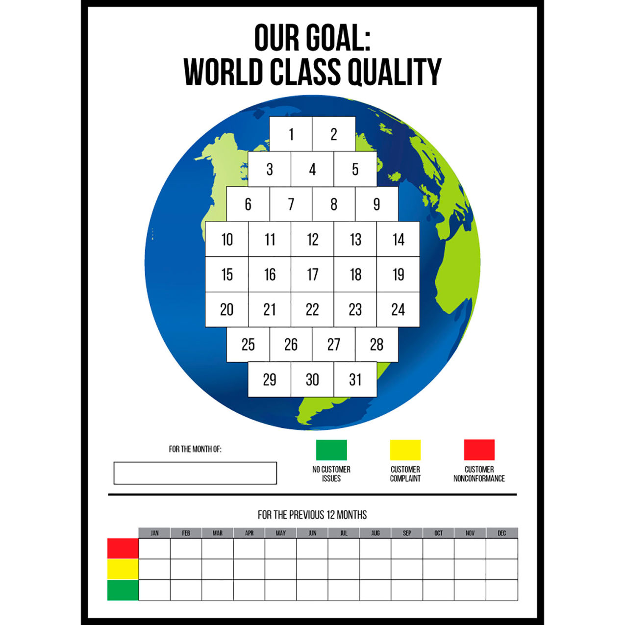 Magnetic Dry Erase Overlay, 36"W x 48"H
