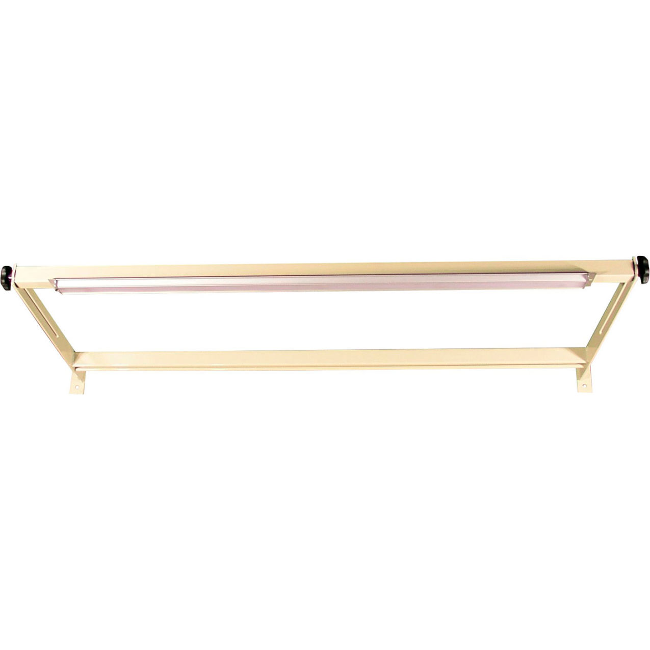 Overhead Light Frame & LED Fixture For 60" Long Station, 54-1/2"W x 24"D, Light Beige