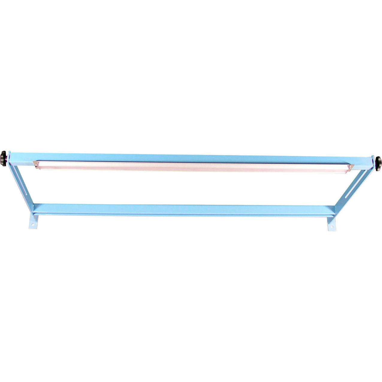 Overhead Light Frame & LED Fixture For 60" Long Station, 54-1/2"W x 24"D, Light Blue