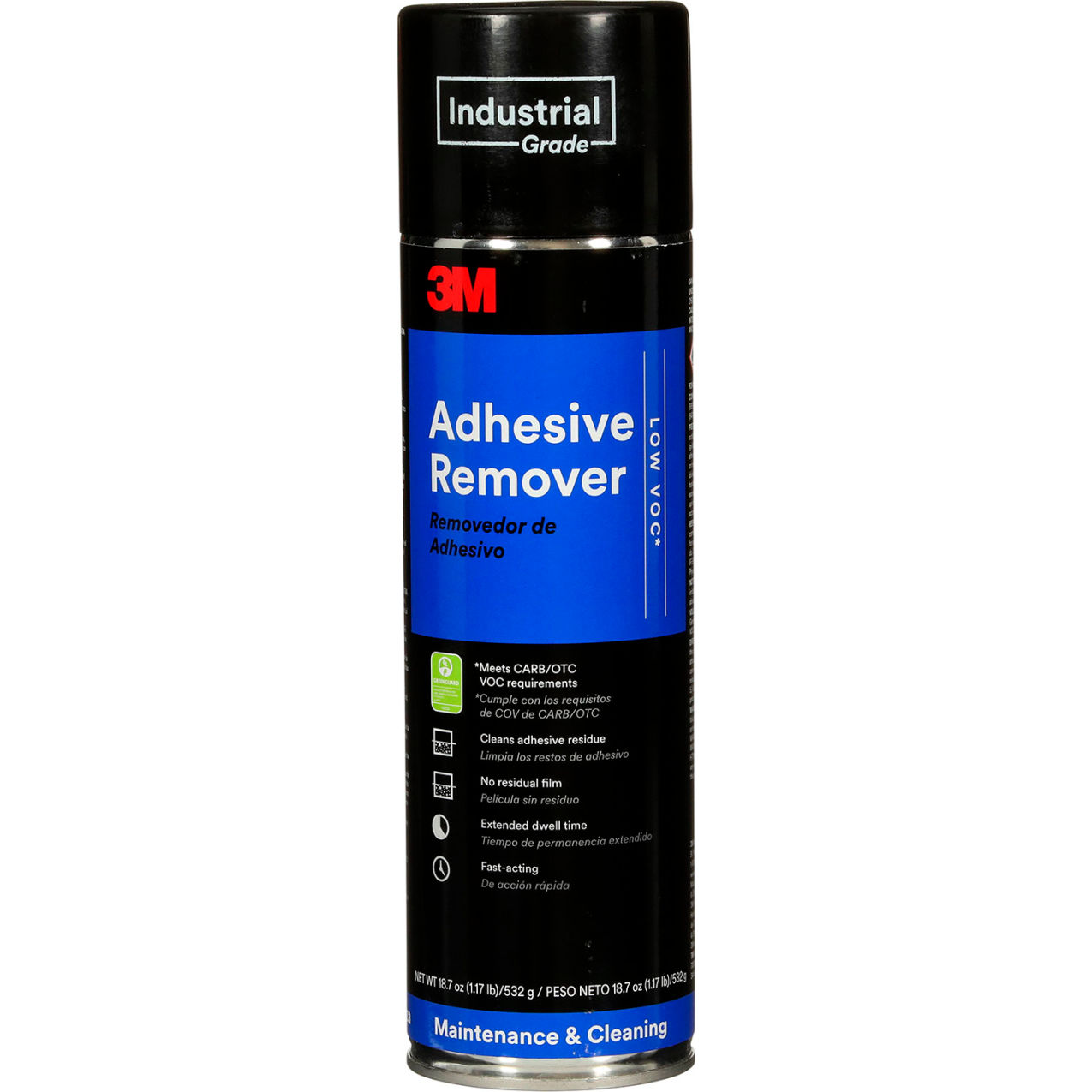 Adhesive Remover, 24 fl. oz. Capacity, Clear, 12 Cans/Case