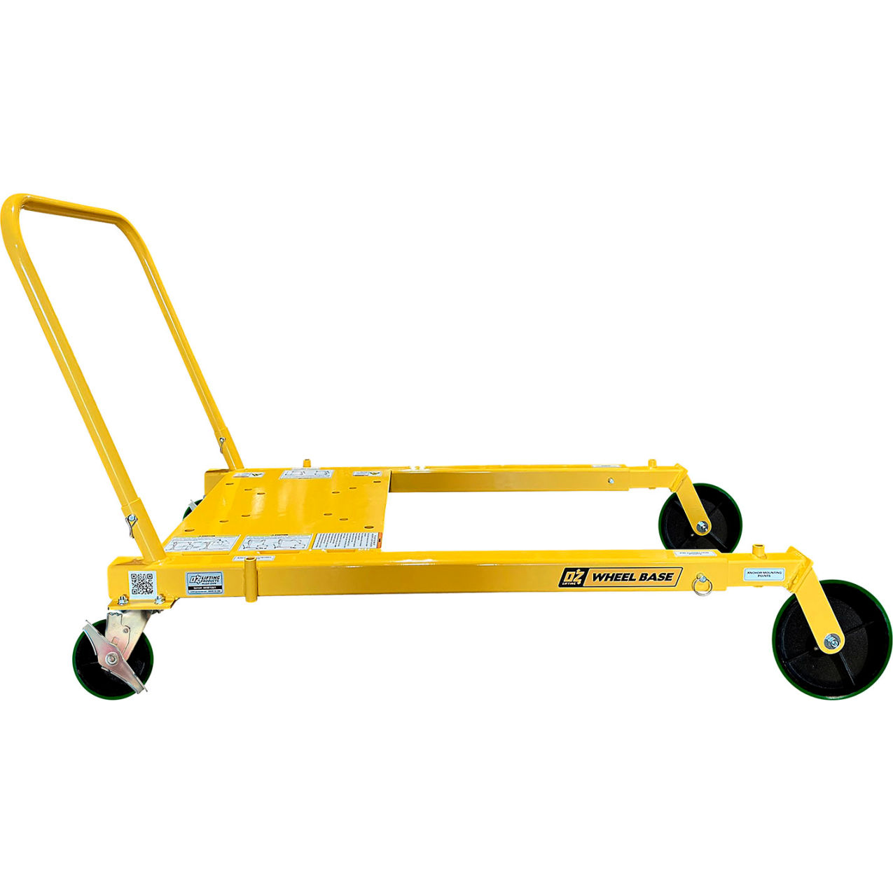 Wheel Base For Davit Cranes Up to 1200 lb. Capacity