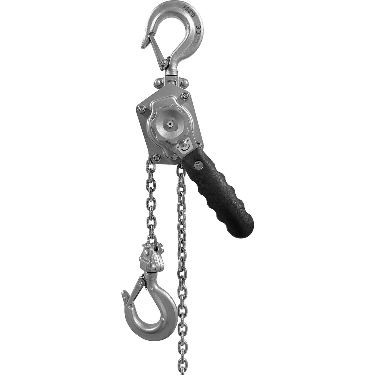 Stainless Steel Manual Lever Hoist, 1/4 Ton Capacity, 5' Lift