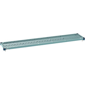 MetroMax Q Plastic Industrial Shelf with Grid Mat, 71-13/16"W x 14-3/8"D
