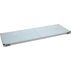 MetroMax i Plastic Industrial Shelf with Solid Mat, 71-3/4"W x 24-1/4"D