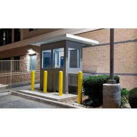 4' x 8' x 8'11" UL Level 3 Ballistic Rated Guard Booth, Pre-Assembled, Cirrus Gray
