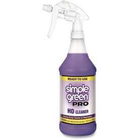 Pro Ready-To-Use HD Cleaner, Unscented, 32 oz. Trigger Spray Bottle, 12/Case